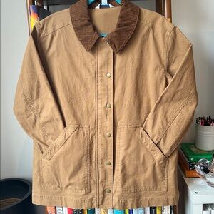 Brown Chore Coat Barn Jacket — perfect condition